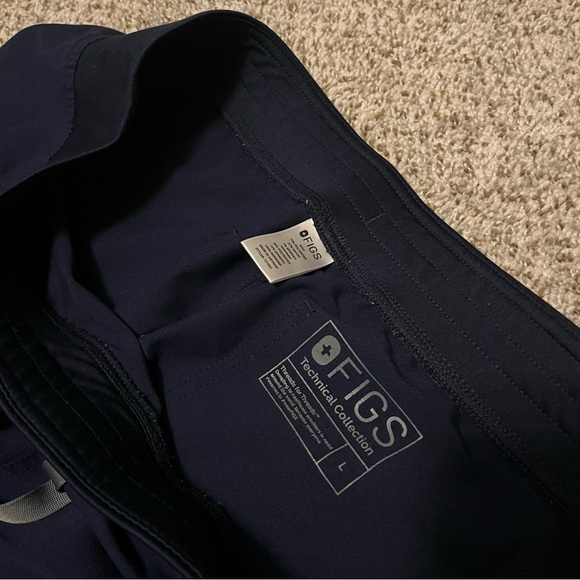 Figs Pisco Navy Scrub Pant Slim - Picture 3 of 9